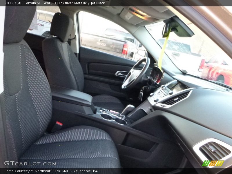 Quicksilver Metallic / Jet Black 2012 GMC Terrain SLE AWD