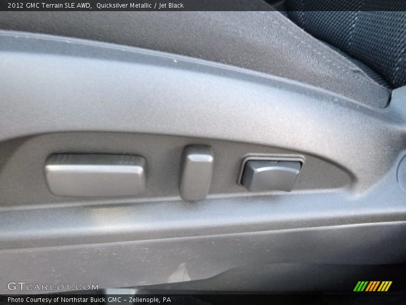 Quicksilver Metallic / Jet Black 2012 GMC Terrain SLE AWD