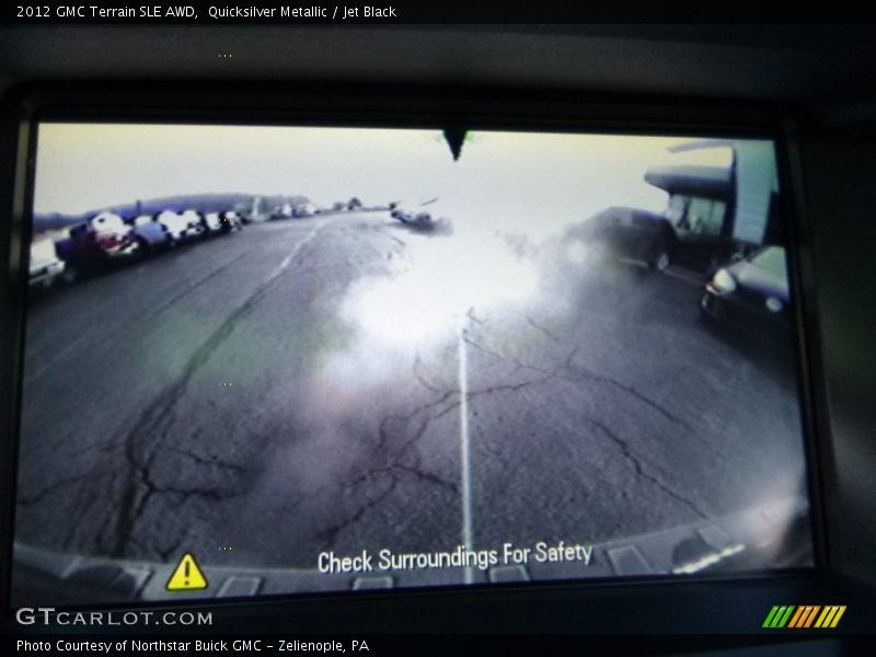 Quicksilver Metallic / Jet Black 2012 GMC Terrain SLE AWD