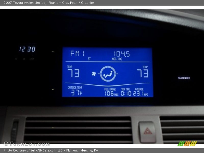 Phantom Gray Pearl / Graphite 2007 Toyota Avalon Limited