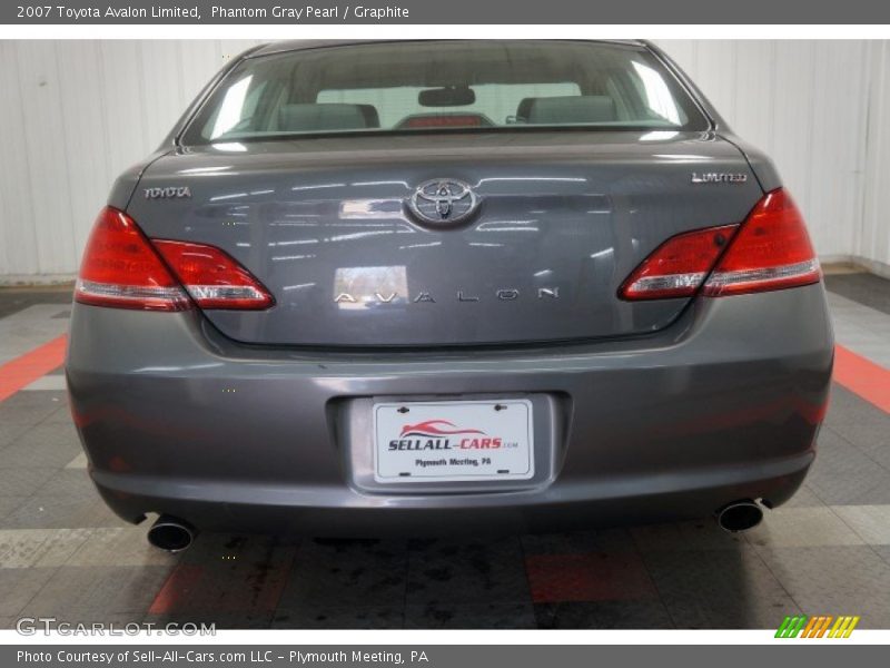 Phantom Gray Pearl / Graphite 2007 Toyota Avalon Limited