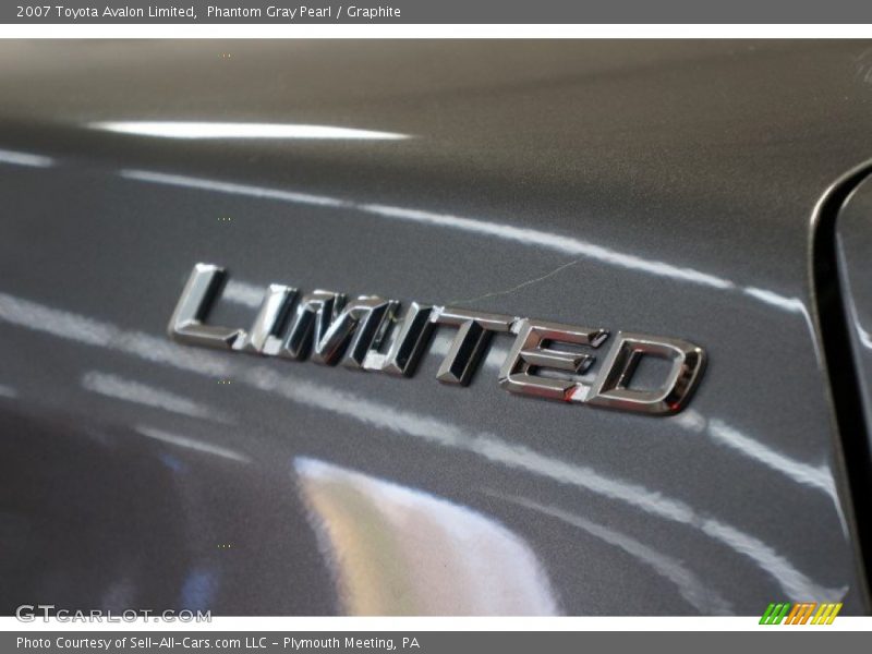 Phantom Gray Pearl / Graphite 2007 Toyota Avalon Limited