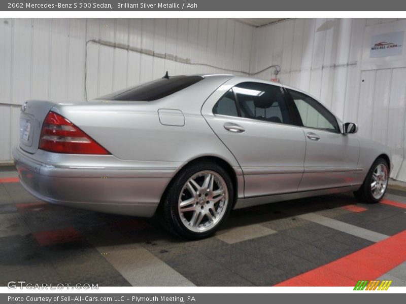 Brilliant Silver Metallic / Ash 2002 Mercedes-Benz S 500 Sedan