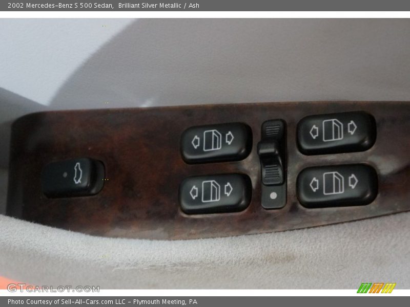 Brilliant Silver Metallic / Ash 2002 Mercedes-Benz S 500 Sedan