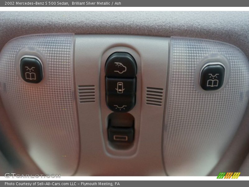 Brilliant Silver Metallic / Ash 2002 Mercedes-Benz S 500 Sedan