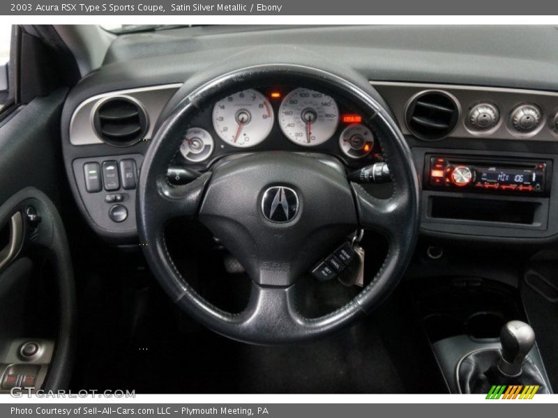 Satin Silver Metallic / Ebony 2003 Acura RSX Type S Sports Coupe