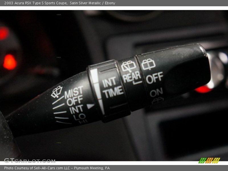 Satin Silver Metallic / Ebony 2003 Acura RSX Type S Sports Coupe