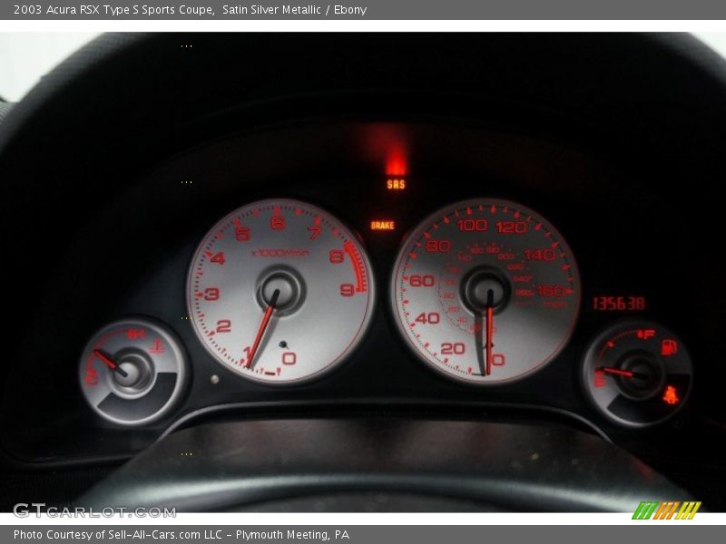 Satin Silver Metallic / Ebony 2003 Acura RSX Type S Sports Coupe