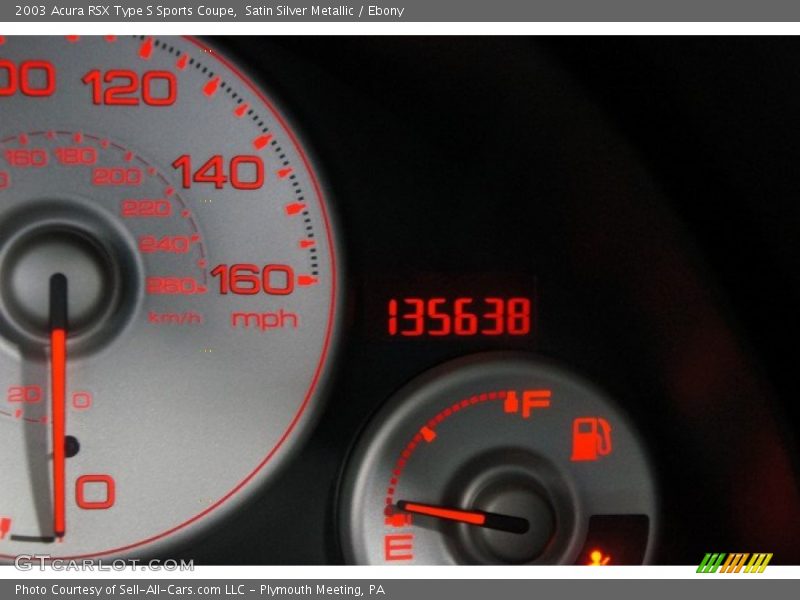 Satin Silver Metallic / Ebony 2003 Acura RSX Type S Sports Coupe