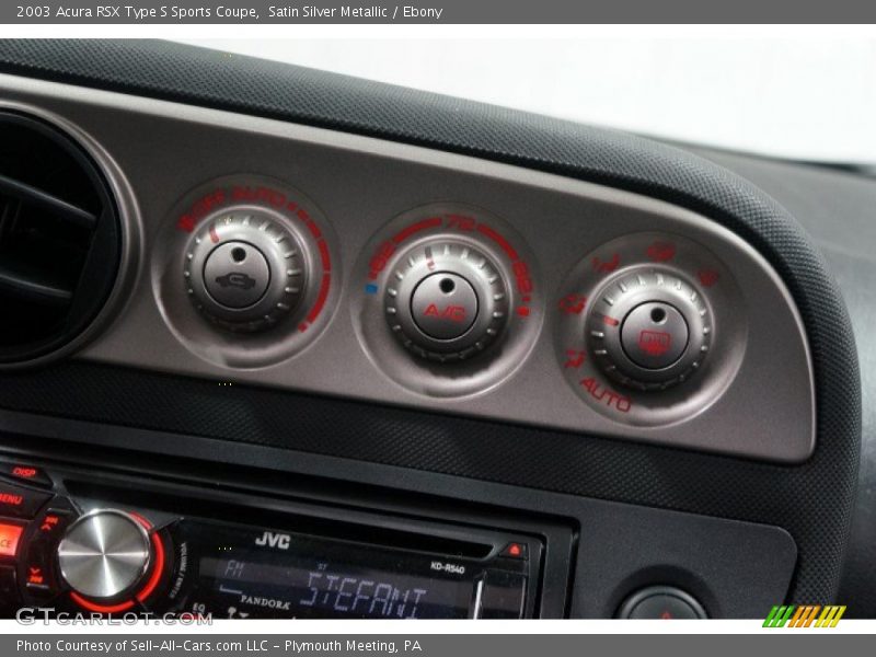 Satin Silver Metallic / Ebony 2003 Acura RSX Type S Sports Coupe