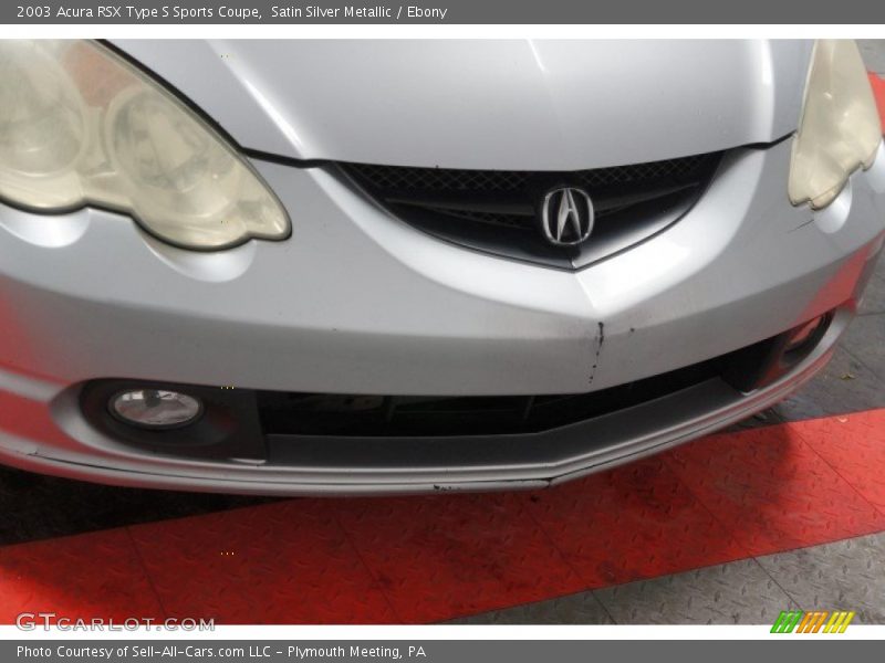 Satin Silver Metallic / Ebony 2003 Acura RSX Type S Sports Coupe