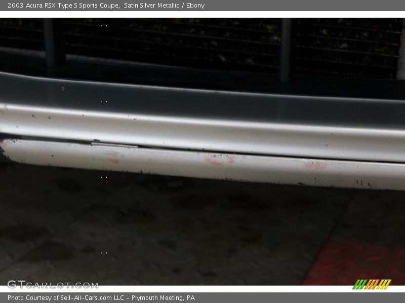 Satin Silver Metallic / Ebony 2003 Acura RSX Type S Sports Coupe