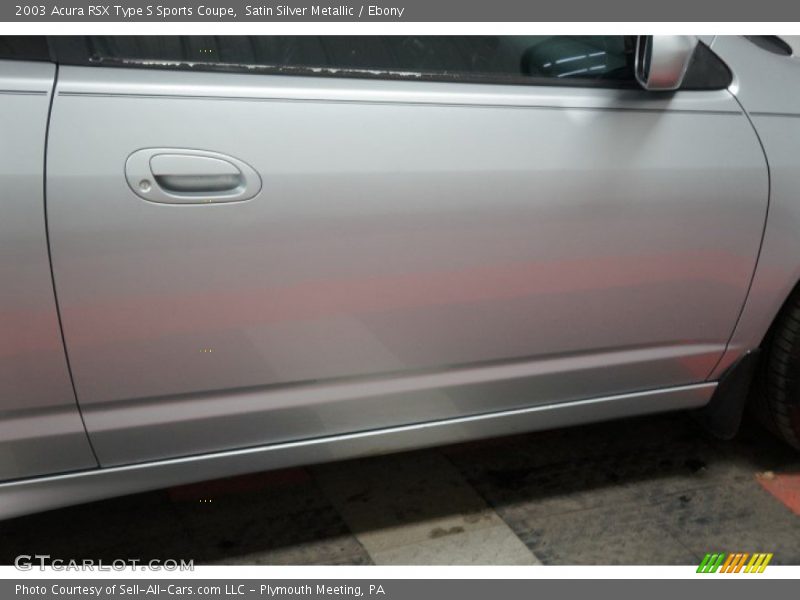 Satin Silver Metallic / Ebony 2003 Acura RSX Type S Sports Coupe