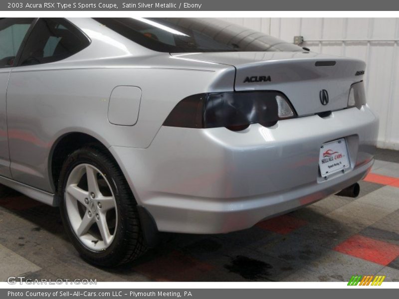 Satin Silver Metallic / Ebony 2003 Acura RSX Type S Sports Coupe