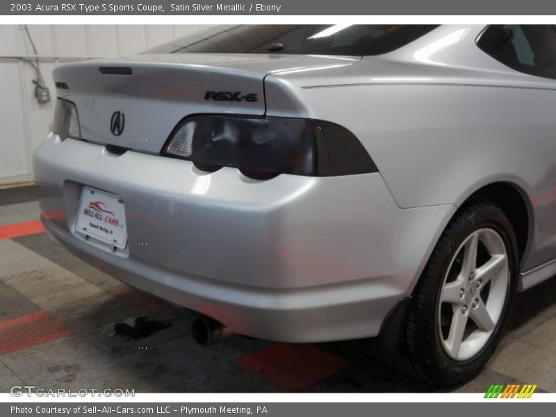 Satin Silver Metallic / Ebony 2003 Acura RSX Type S Sports Coupe