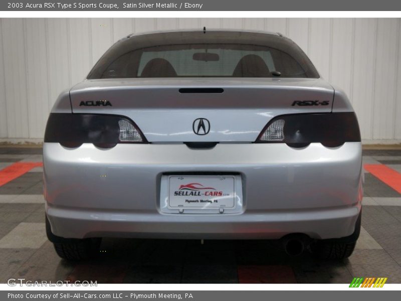 Satin Silver Metallic / Ebony 2003 Acura RSX Type S Sports Coupe