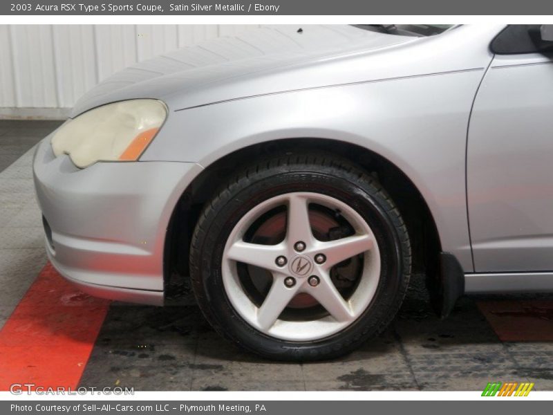 Satin Silver Metallic / Ebony 2003 Acura RSX Type S Sports Coupe