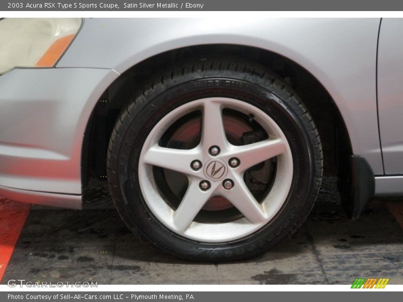 Satin Silver Metallic / Ebony 2003 Acura RSX Type S Sports Coupe