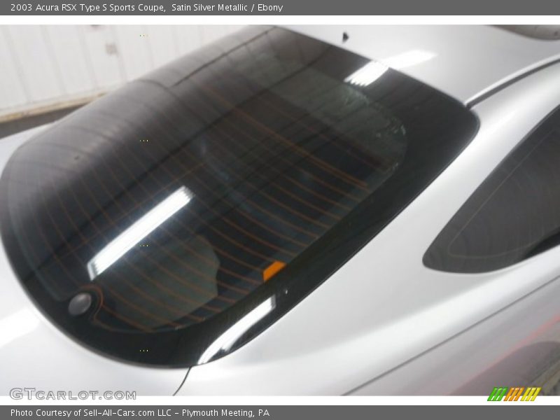 Satin Silver Metallic / Ebony 2003 Acura RSX Type S Sports Coupe