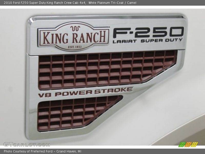  2010 F250 Super Duty King Ranch Crew Cab 4x4 Logo