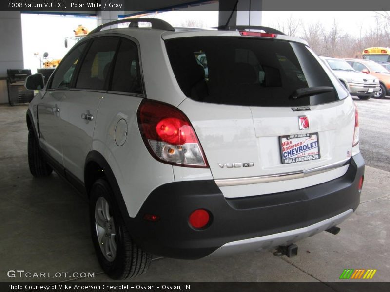 Polar White / Gray 2008 Saturn VUE XE