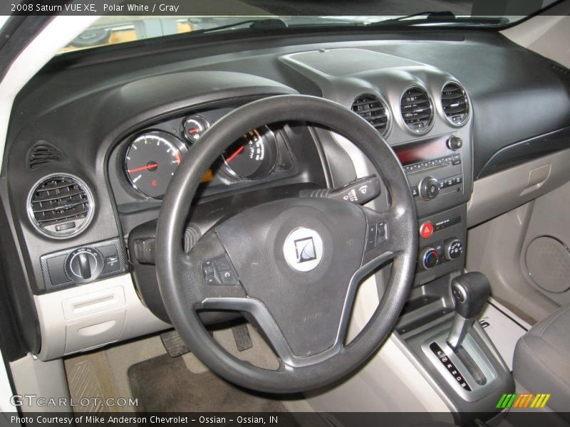Polar White / Gray 2008 Saturn VUE XE