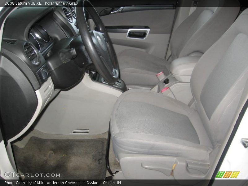 Polar White / Gray 2008 Saturn VUE XE