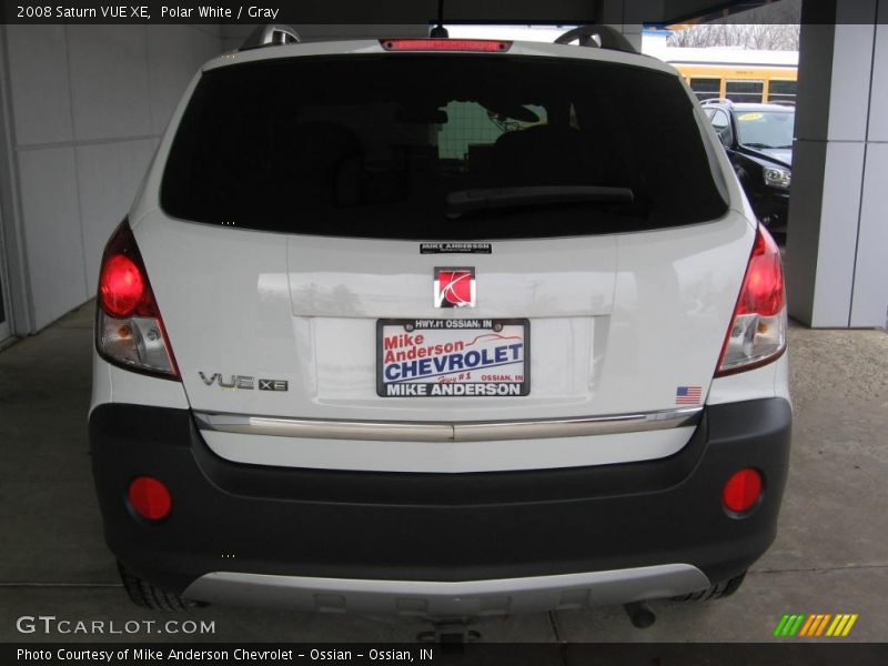 Polar White / Gray 2008 Saturn VUE XE