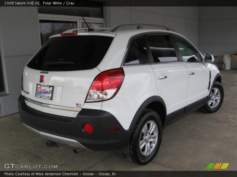 Polar White / Gray 2008 Saturn VUE XE