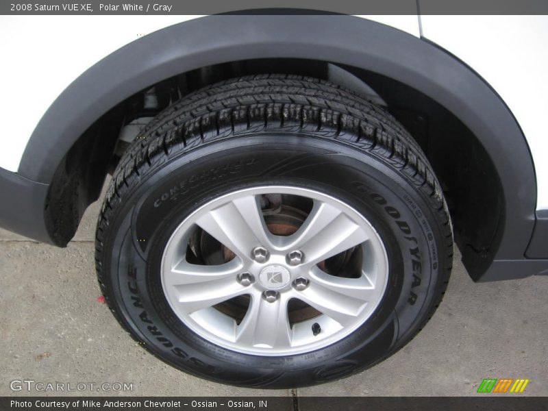 Polar White / Gray 2008 Saturn VUE XE