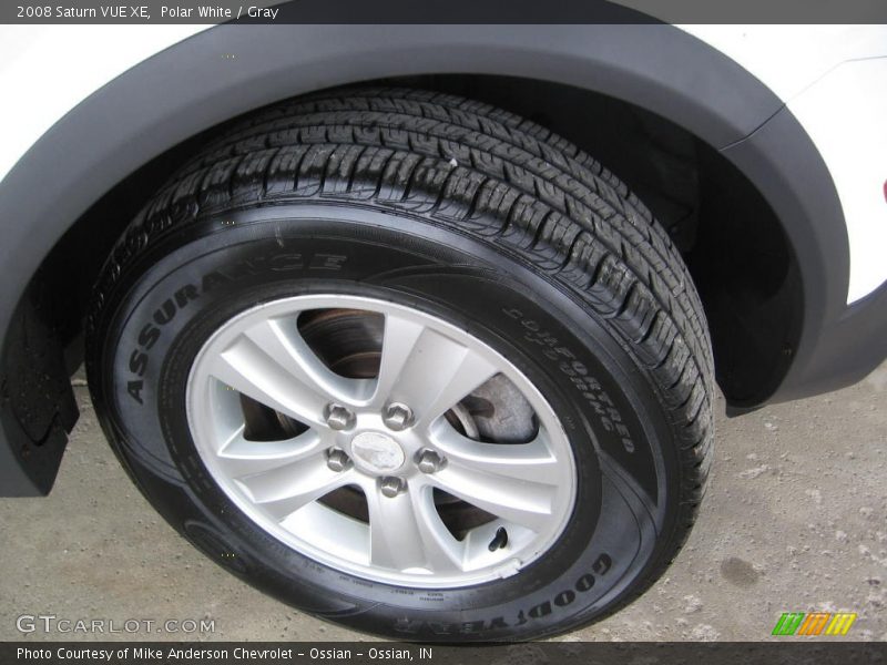 Polar White / Gray 2008 Saturn VUE XE