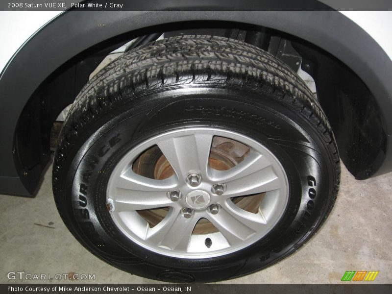 Polar White / Gray 2008 Saturn VUE XE