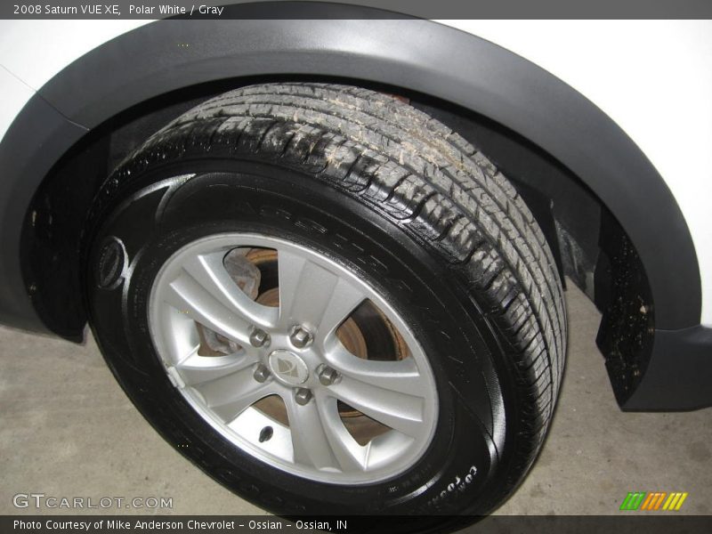 Polar White / Gray 2008 Saturn VUE XE