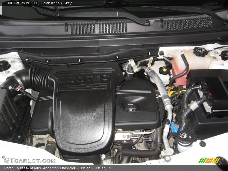 Polar White / Gray 2008 Saturn VUE XE