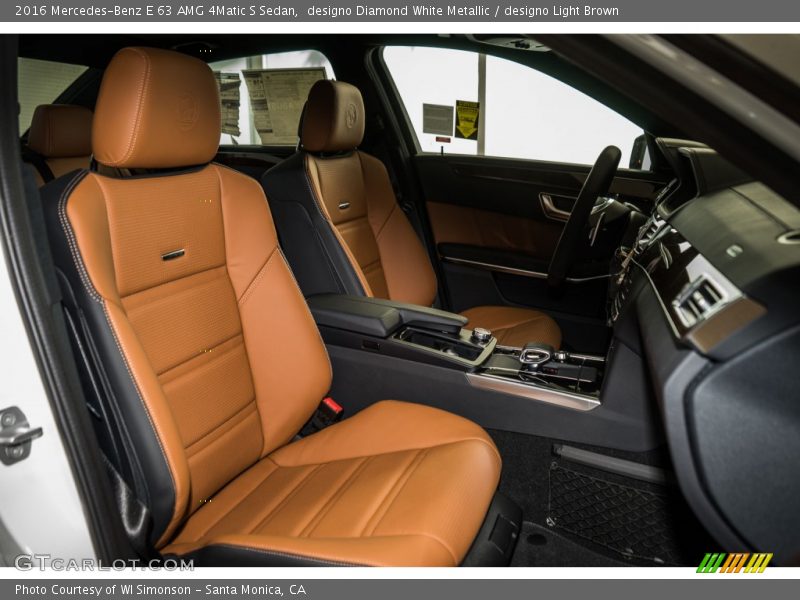 Front Seat of 2016 E 63 AMG 4Matic S Sedan