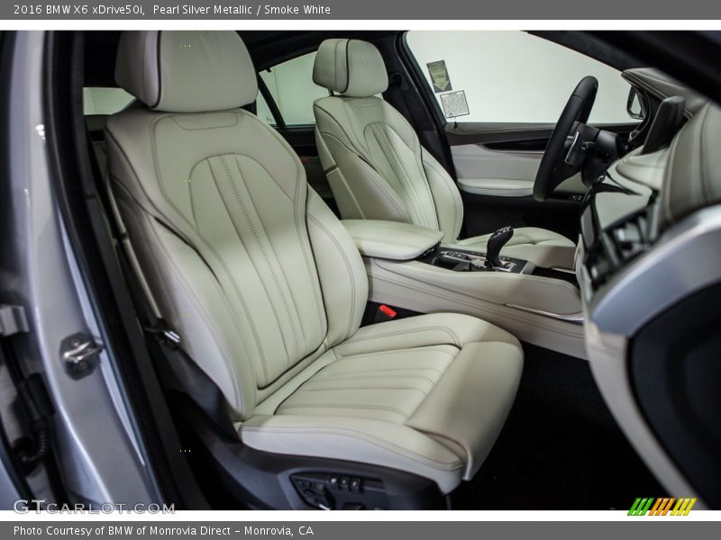 Front Seat of 2016 X6 xDrive50i