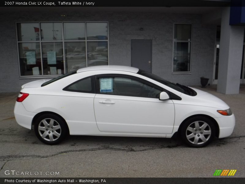 Taffeta White / Ivory 2007 Honda Civic LX Coupe