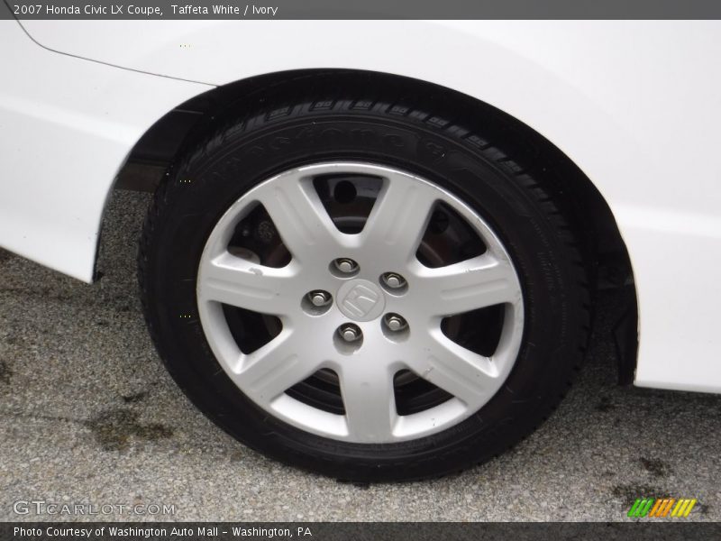 Taffeta White / Ivory 2007 Honda Civic LX Coupe
