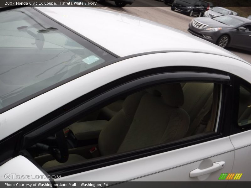 Taffeta White / Ivory 2007 Honda Civic LX Coupe