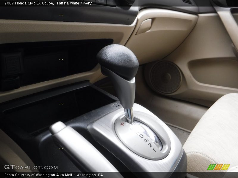 Taffeta White / Ivory 2007 Honda Civic LX Coupe