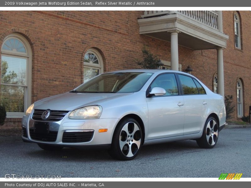 Front 3/4 View of 2009 Jetta Wolfsburg Edition Sedan