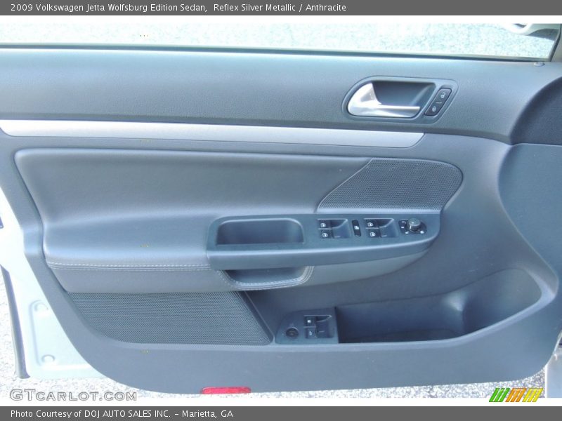 Reflex Silver Metallic / Anthracite 2009 Volkswagen Jetta Wolfsburg Edition Sedan