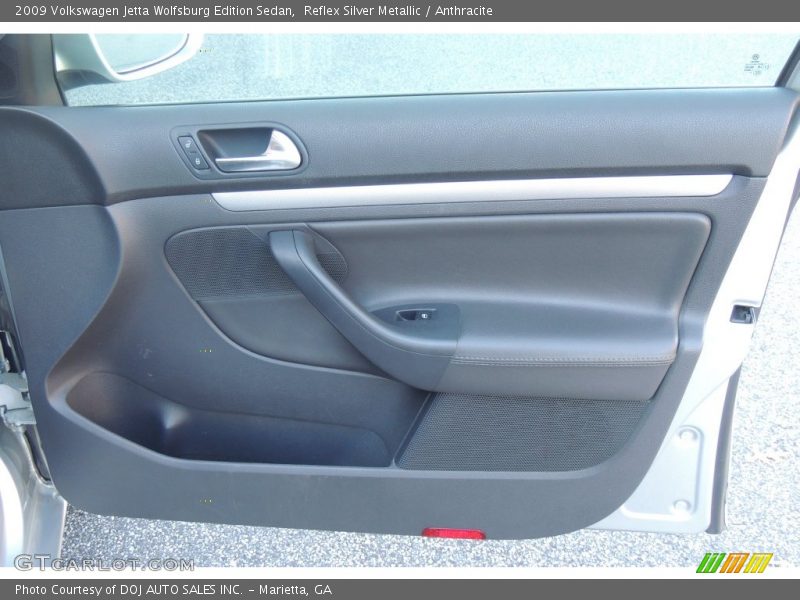 Reflex Silver Metallic / Anthracite 2009 Volkswagen Jetta Wolfsburg Edition Sedan