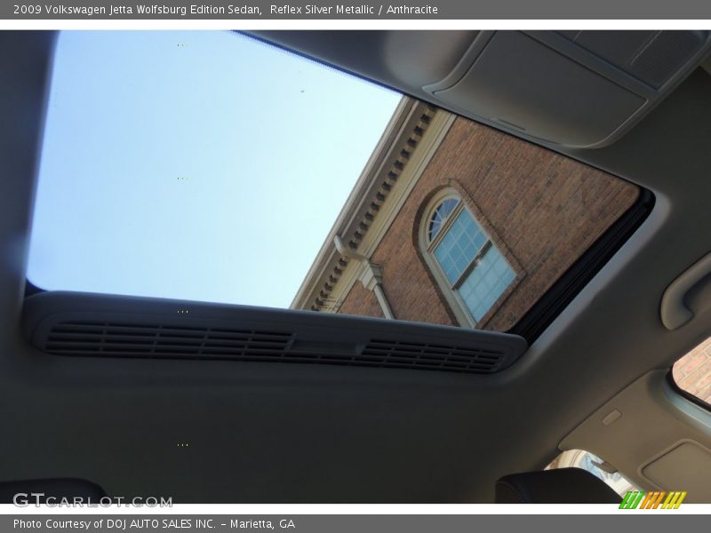 Reflex Silver Metallic / Anthracite 2009 Volkswagen Jetta Wolfsburg Edition Sedan