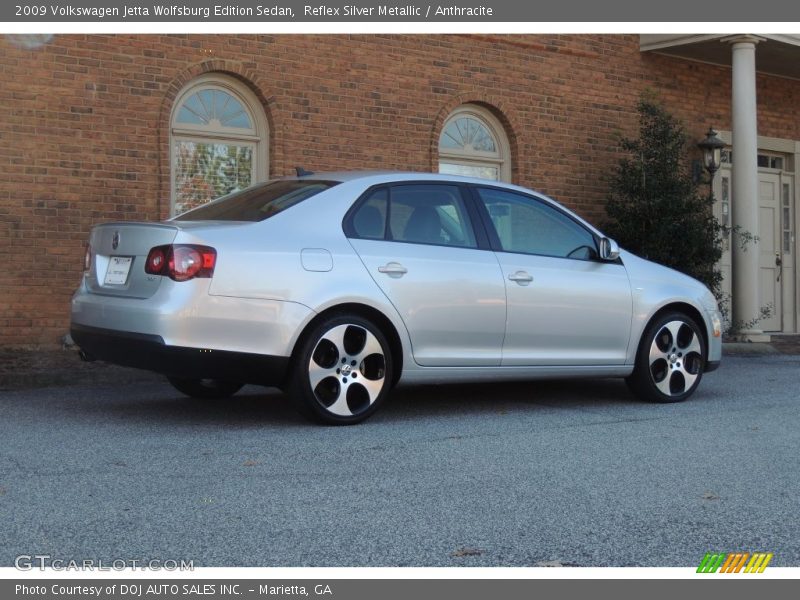 Reflex Silver Metallic / Anthracite 2009 Volkswagen Jetta Wolfsburg Edition Sedan