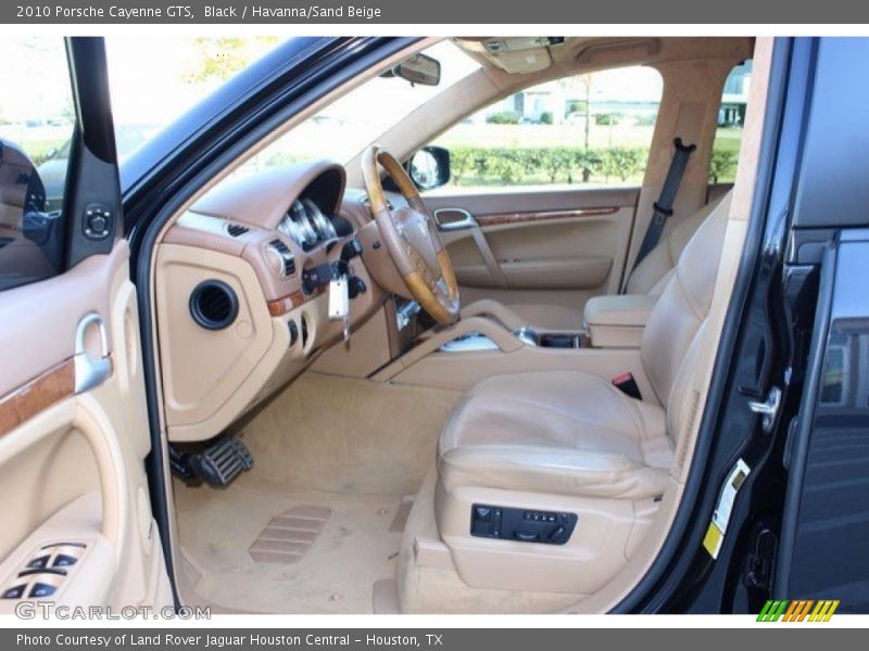 Black / Havanna/Sand Beige 2010 Porsche Cayenne GTS