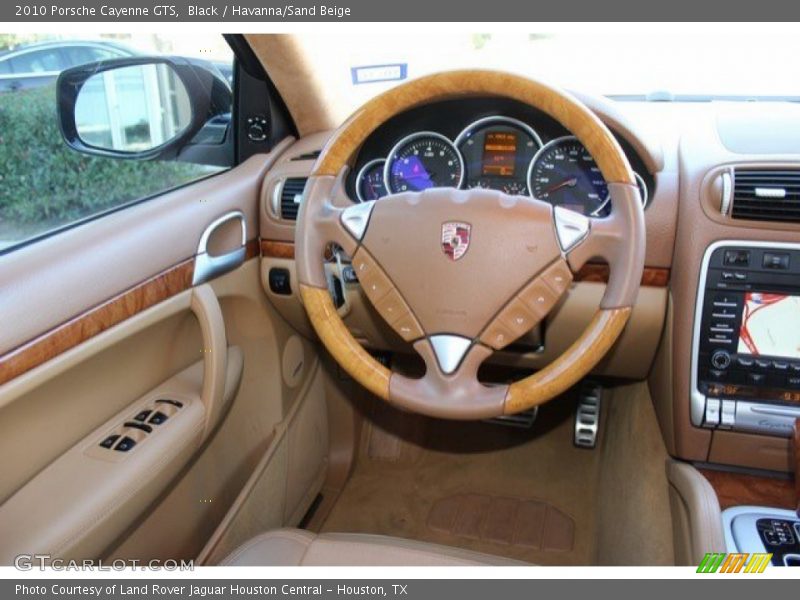 Black / Havanna/Sand Beige 2010 Porsche Cayenne GTS