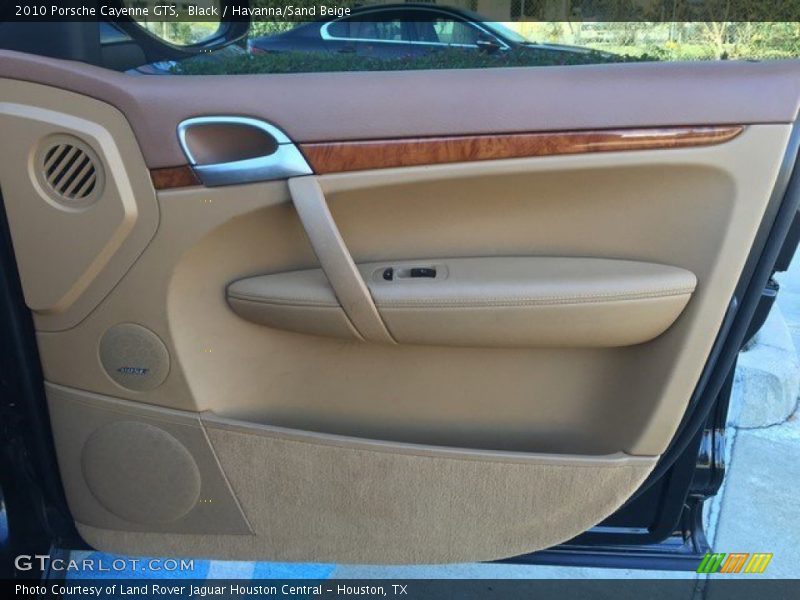 Black / Havanna/Sand Beige 2010 Porsche Cayenne GTS