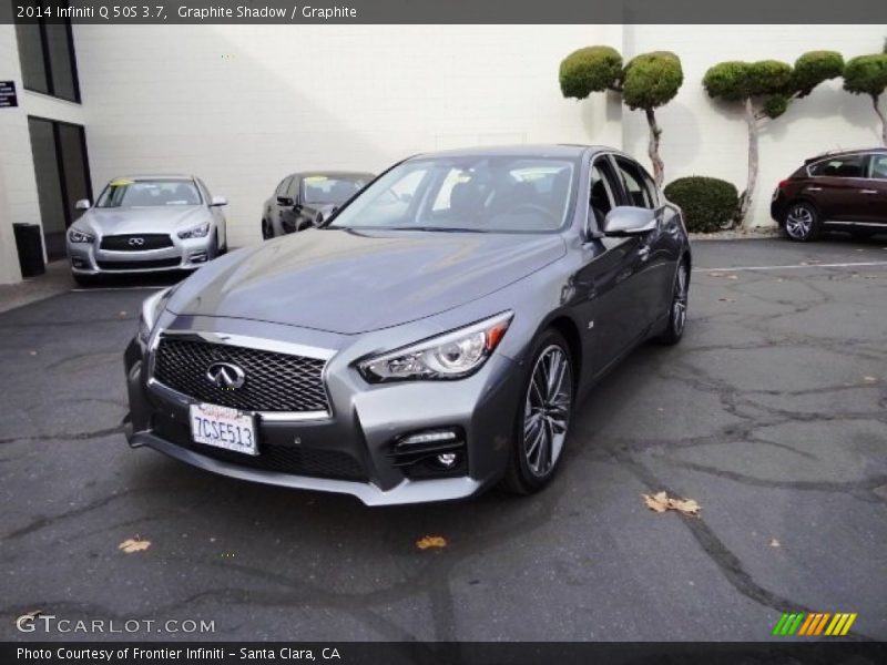 Graphite Shadow / Graphite 2014 Infiniti Q 50S 3.7