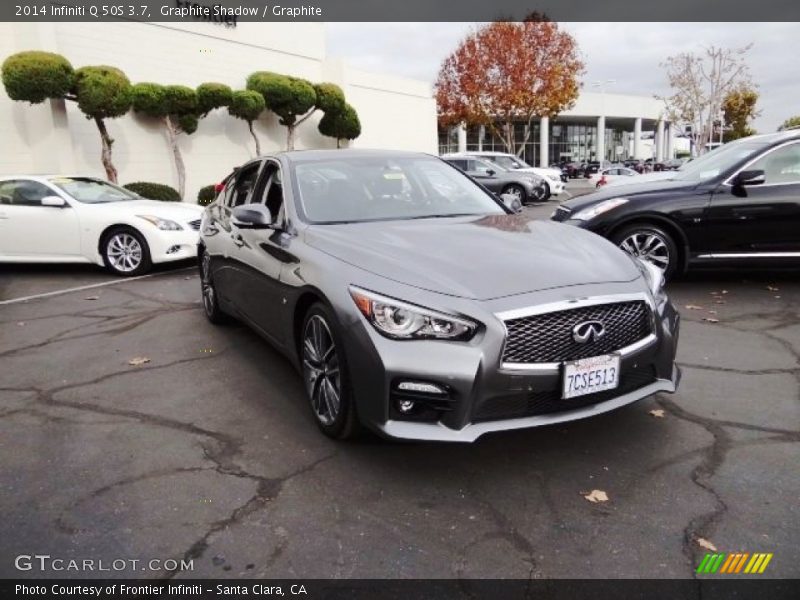 Graphite Shadow / Graphite 2014 Infiniti Q 50S 3.7